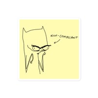 Image 3 of Bubble-free stickers non compliant 