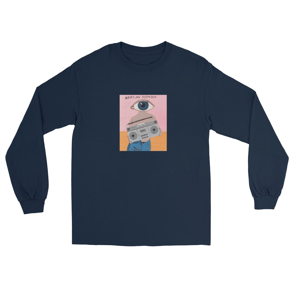 Image of MARTIAN BOOMBOX LONG SLEEVE SHIRT