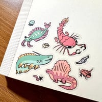 Image 7 of Paleozoic Creatures Sticker Sheet