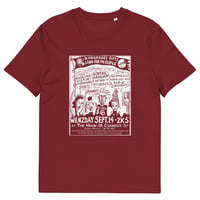 Image 3 of Benefit Flyer | organic unisex t-shirt (dark colors)