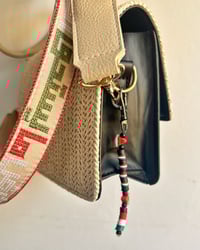 Image 5 of Handmade Palestine-Inspired Bag Charm Black