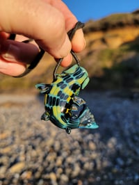 Image 5 of Aqua Green Koi Fish Pendant