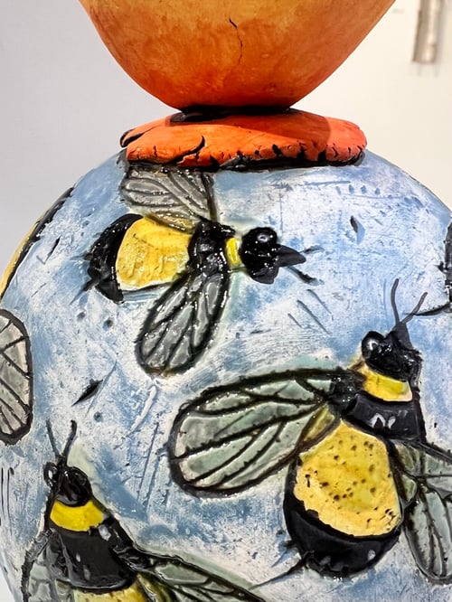 Image of Pollinators Vessel- Cynthia Marks