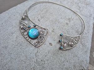 Blue necklace 