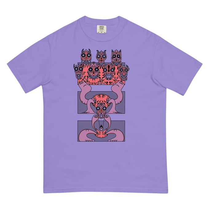 Image of Máscaras  / Men’s garment-dyed heavyweight t-shirt