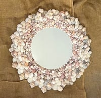 Image 1 of Seashell Mirror 32”