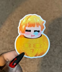 Image 1 of Pumpkin Zenitsu | Sticker
