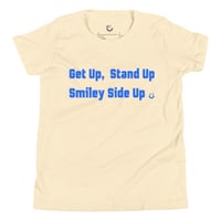 Image 2 of Youth T : Get Up Stand Up Smiley Side Up 