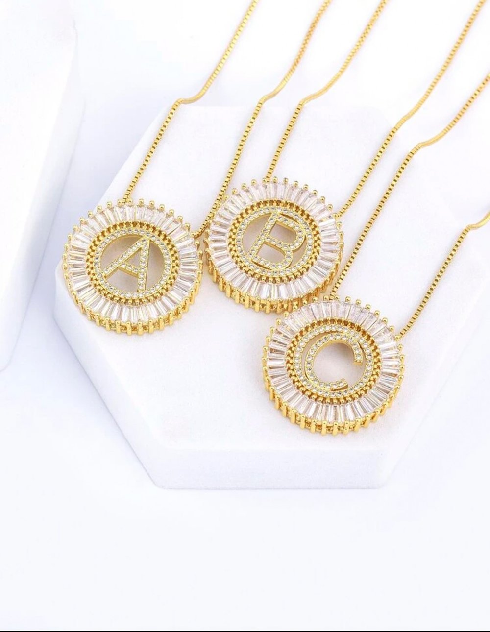 Image of “Initial Charm Necklace”
