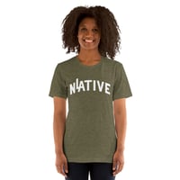 Image 1 of LA NATIVE Heathered Unisex t-shirt