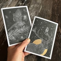 Image 4 of Yule Cards ~ Pack of Two