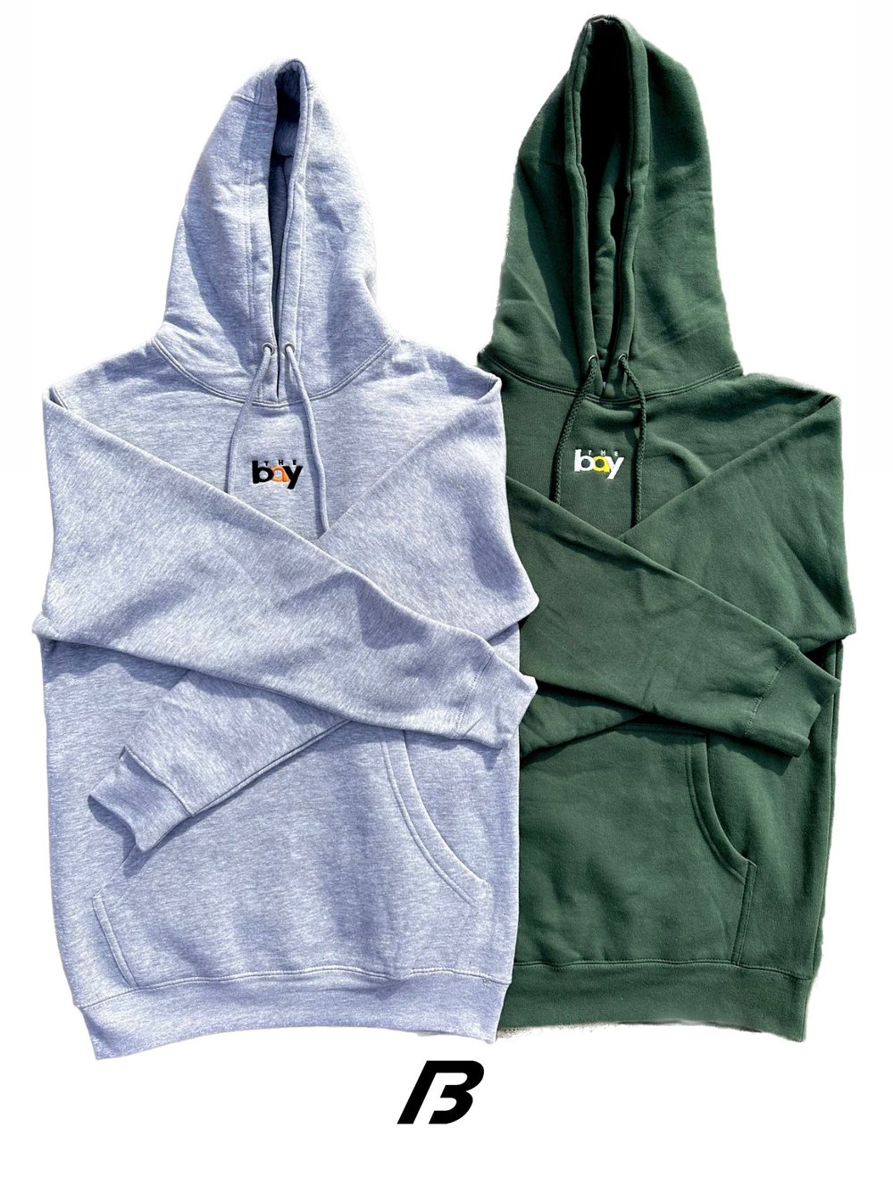 Image of Bay Hoody - Grey/Orange