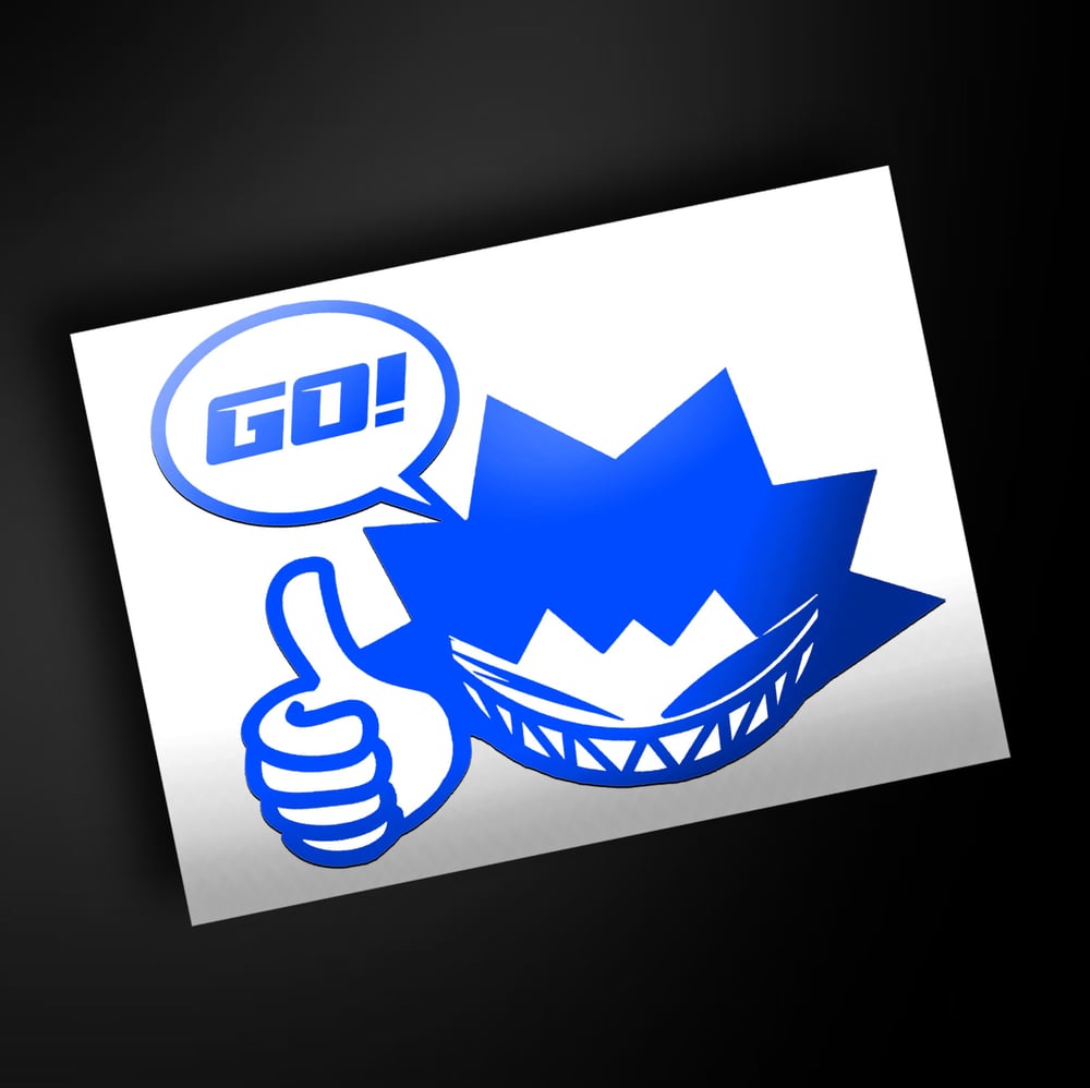 DOUBLE LAYER GO! STICKER | Rarefactory.co