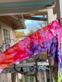 Image 4 of XL Live Fast Eat Trash Tie Dye Hoodie