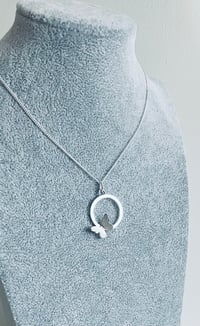 Image 2 of Butterfly hoop Pendant