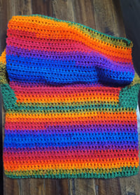 Image 3 of Rainbow messanger bag