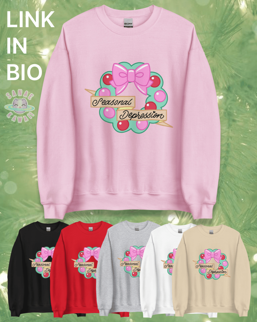 Image of SEASONAL DEPRESSION Unisex Sweatshirt