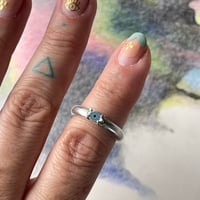 Image 1 of Protect evil eye ring