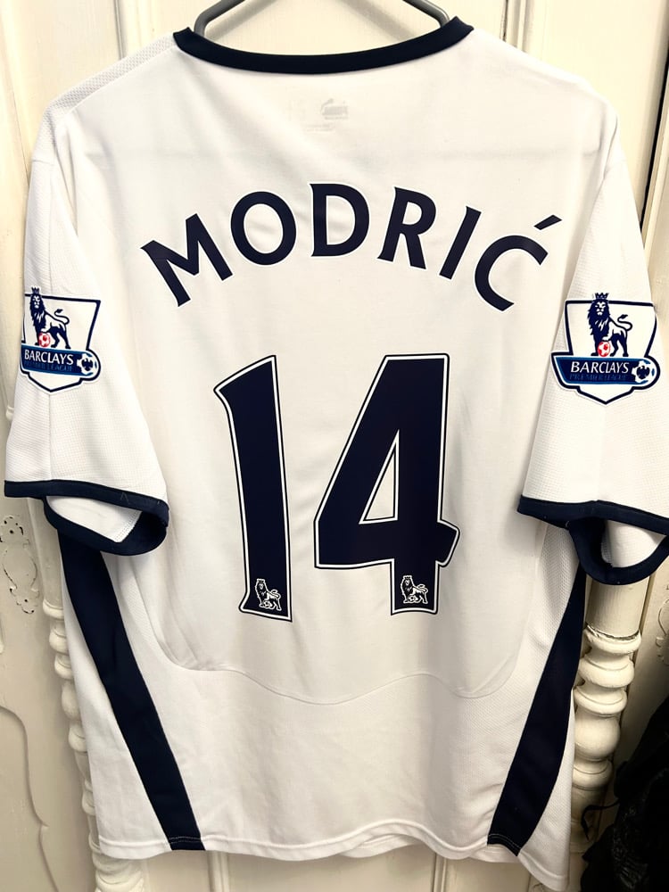 Image of Tottenham Hotspur “MODRIĆ 2008/09” Home Shirt + PL patches (L) 