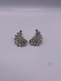Image 2 of Mini Half flower stud 