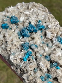 Image 2 of Large Cavansite & Stilbite Specimen #2333