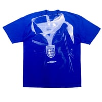 Image 1 of [SAMPLE] ‘mega fan’ tee (blue)
