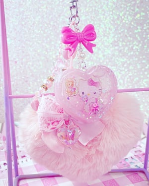 Image of Custom Fluffy X Shaker Charm