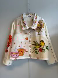 Image 1 of Bird and flowers (s-xl)