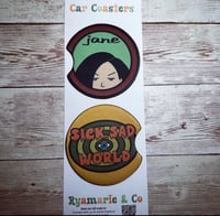 Image 1 of Jane -  Car Coaster Set  (2)
