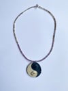 Yin Yang beaded necklace #9