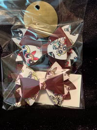 Image 3 of 4" Character Leather Bows