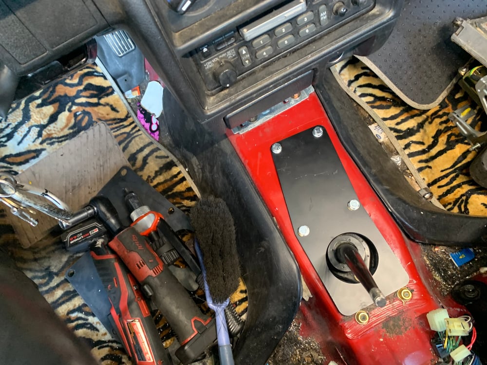 Hush Performance — Auto to Manual Shifter Plate.