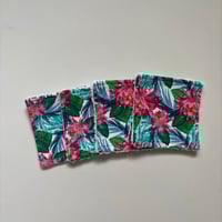 Image 4 of Flower Blooms Reusable Makeup Remover Pads (Pack of 4) – Eco Friendly Washable Face Wipes 