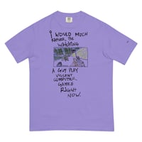 Image 2 of i would much rather be watching a guy play violent computer games right now