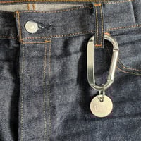 Image 2 of  U$A Carabiner with keychain 