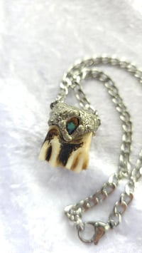 Image 4 of Baby cow tooth and opal 