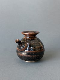 Image 1 of Futanashi (Lidless) Kyusu in Tenmoku - 180ml