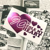Image 1 of 90's Stole My Heart Vinyl Decal