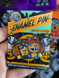 Up Enamel Pin