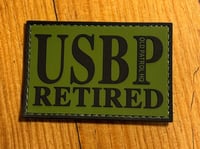 Image 1 of USBP RETIRED ~ VELCRO PATCH