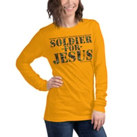 Image 12 of Soldier For Jesus Unisex Long Sleeve Tee