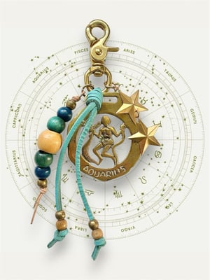 Image of ZODIAC CHARM: AQUARIUS
