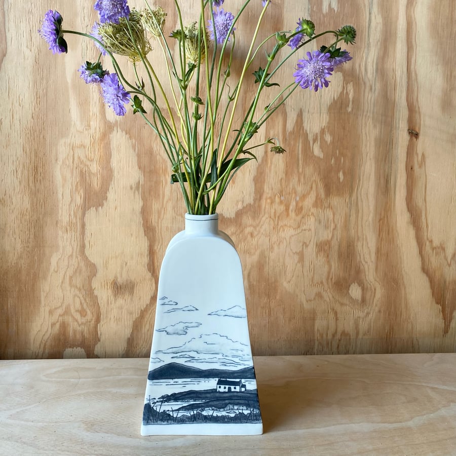 Image of 'Lough Shore' Bottle Vase #03