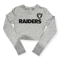 LVR  Crop Top Baby Tee Long Sleeve