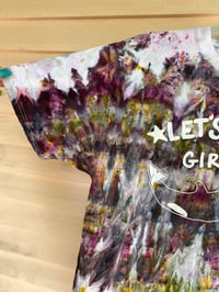 Image 2 of LARGE Lets Go Girls Orca Tie Dye Shirt C18