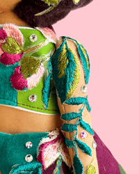 Image 2 of WHERE THE FLOWERS GROW MEDIUM ART DOLL