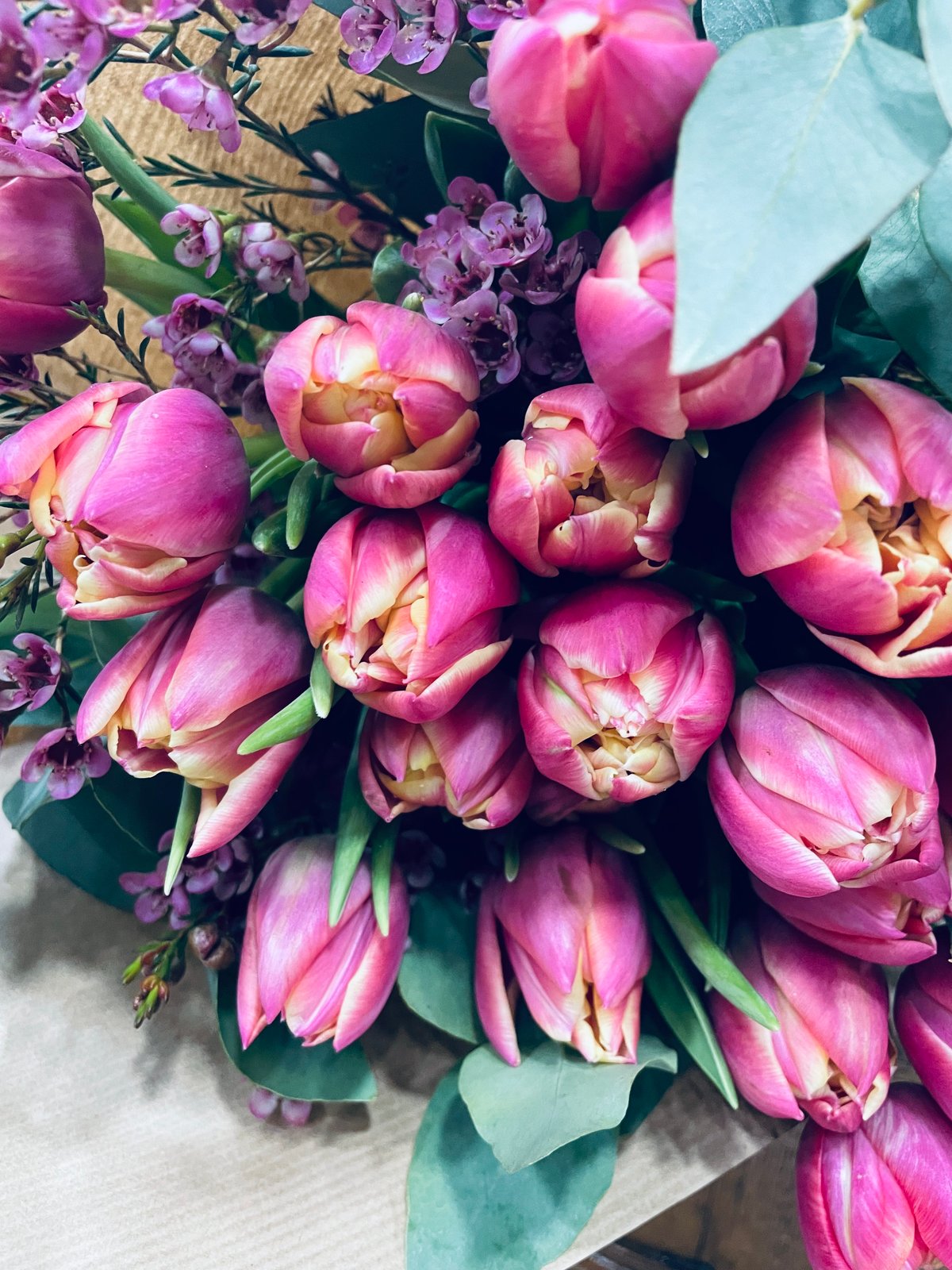 Image of Bouquet tulipanes