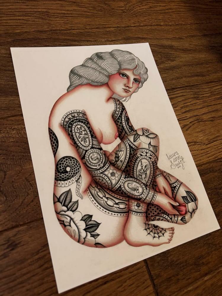 Image of Lady Reprint A4 