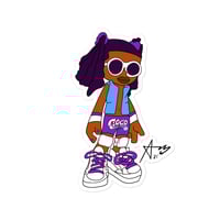 Image 3 of Calvin CoCo x ArtCultureKing Collab Sticker 