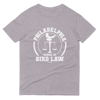 Bird Law Academy Shirt: Sunny-inspired Legal Humor T-Shirt